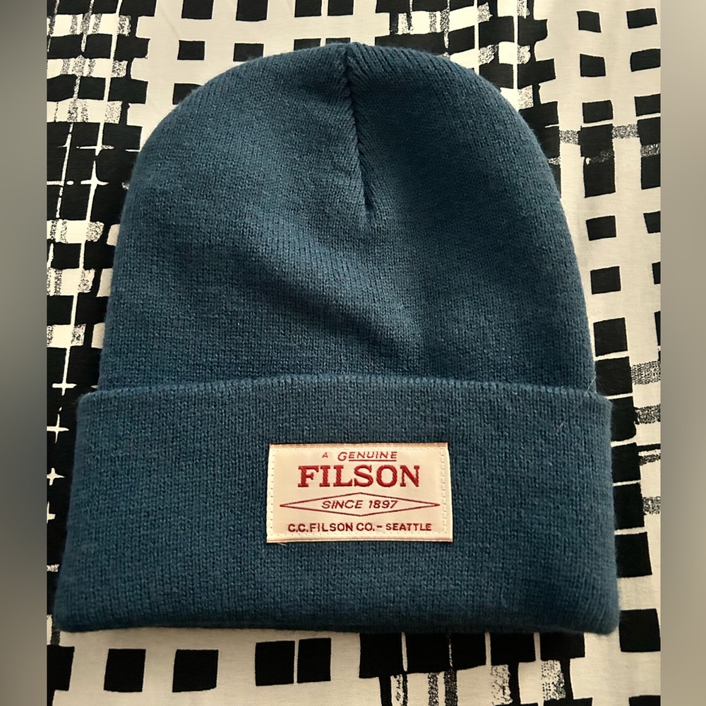Filson Navy Beanie